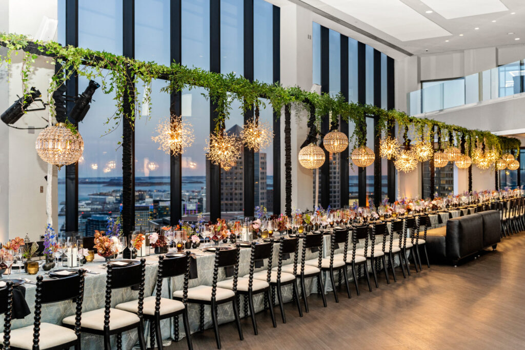 The State Room in Boston is a luxury wedding location that can hold many attendees.